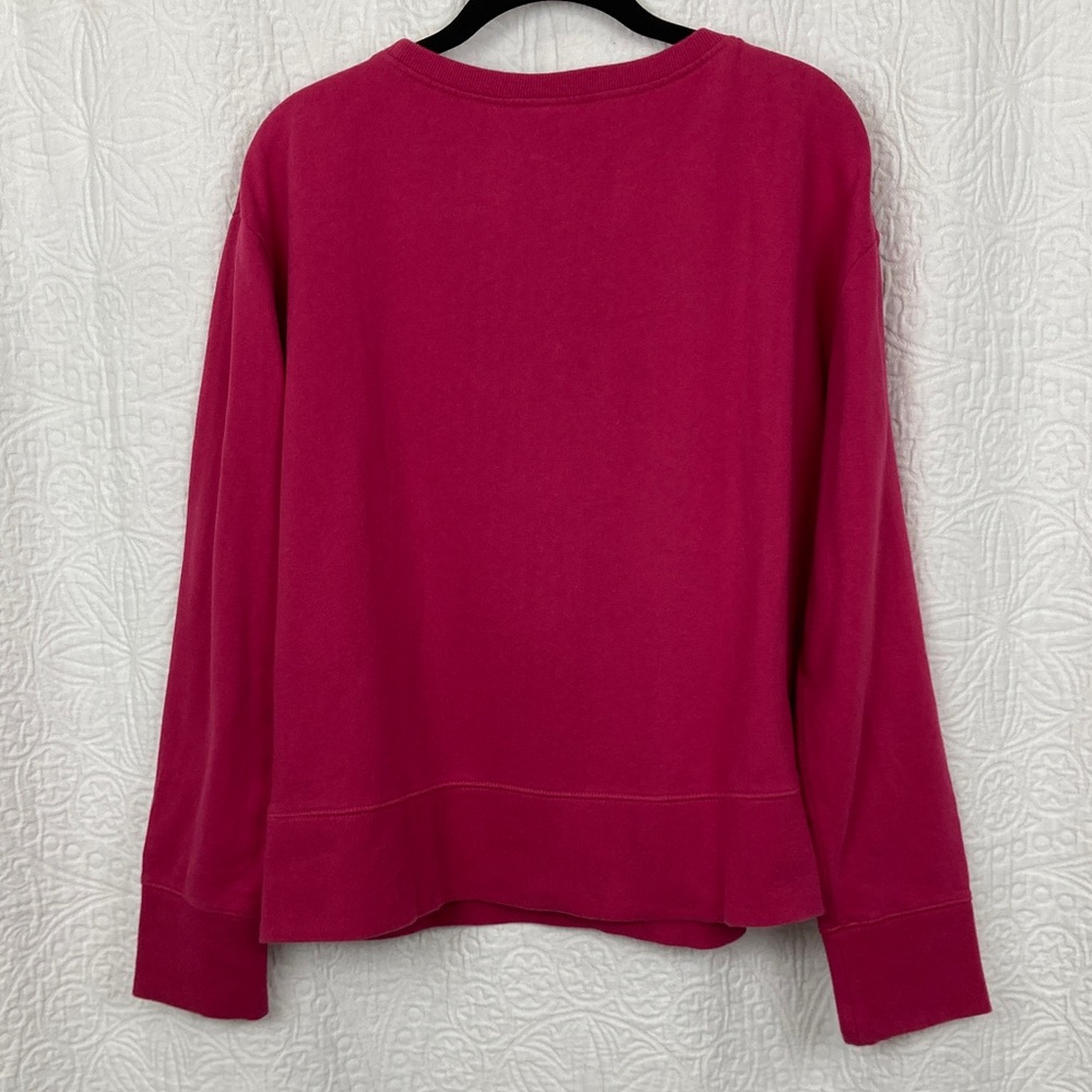 Life Is Good Women’s Pink Sweatshirt sz Medium - Picture 2 of 11